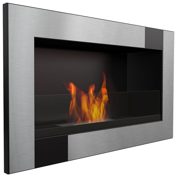 acquista Camino a Bioetanolo da Parete 64,8x37,4 cm Flig Washington Cube