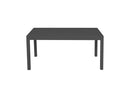 Tavolo Allungabile da Giardino 160/220x90xh76 cm in Alluminio Boston Antracite
