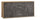 Madia 2 Ante 4 Cassetti 174x84x41 cm Noce Stelvio/Ossido Nero