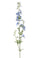 Set 4 Fiori Artificiali di Delphinium Composto da 3 Fiori H 93 cm