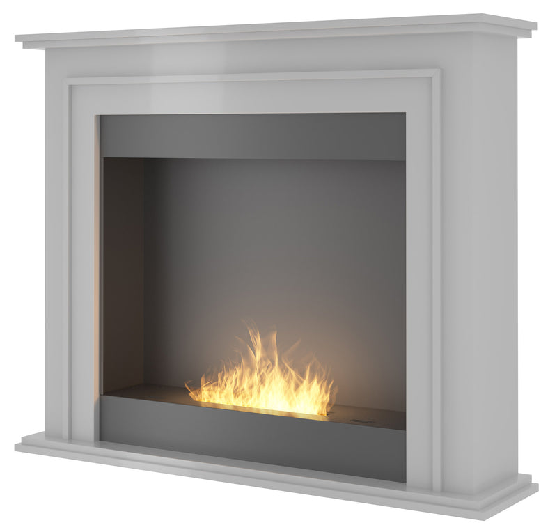 Camino a Bioetanolo da Pavimento 112,5x90x25 cm Simple Portal 1