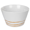 Set 4 Ciotole Ø14x8,5 cm 700 ml in Gres VdE Tivoli 1996 Geometry
