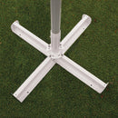 Ombrellone da Giardino 4x4 m Palo Ø65 mm in Alluminio Kraus Dieci Bianco