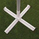 Ombrellone da Giardino 4x4 m Palo Ø65 mm in Alluminio Kraus Dieci Bianco
