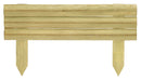 Minirecinzione Nisida 9 Pezzi 15/30x4,6 cm in Legno Impregnato