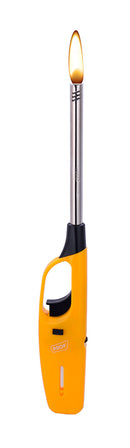 Set 16 Accendigas Ricaricabili H27,7 cm con Regolatore di Fiamma Vari Colori
