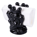 Porta Salviette Testa di Moro 10,6x9,6x13,6 cm  in Ceramica VdE Tivoli 1996 Sicilia