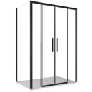 Box Doccia Angolare 70x160 cm 2 Ante Scorrevoli in Cristallo Trasparente Bonussi Eliane Varie Misure