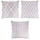 Set 3 Cuscini Decorativi 45x45 cm in Poliestere VdE Tivoli 1996 Charleston 