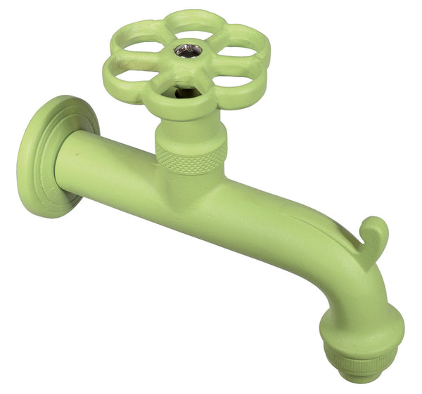 Rubinetto Colorato per Fontana da Giardino in Ottone Belfer RUB/022 Verde Acido online