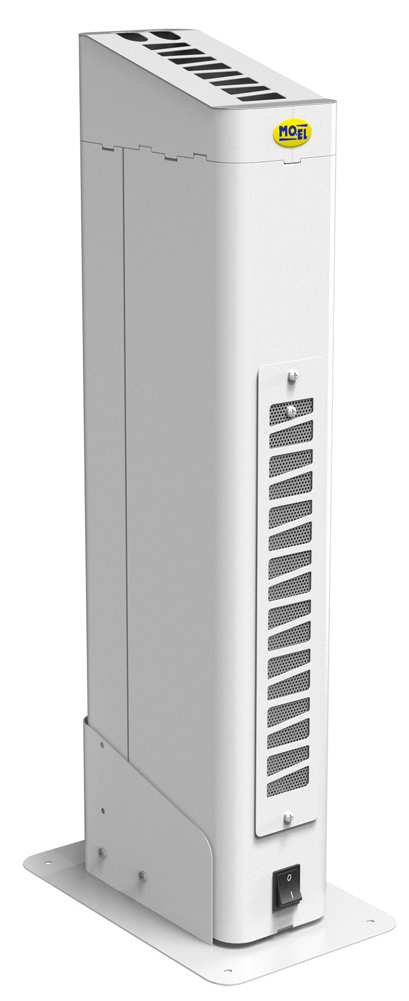 <p><em><strong>Sanificatore</strong></em></p><h2 class=&quot;subheading-desc&quot;>Sanificatore d'Aria a Raggi UV-C per Ambienti e Superfici in Presenza di Persone a Pavimento o a Parete 80W Moel SAN002</h2><p>Per garantire la sicurezza delle persone in a