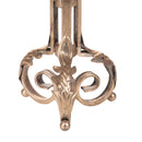 Porta Cero Decorativo con Fregio 41x15 cm in Metallo