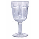 Set 4 Calici Vis à Vis Stones in Vetro VdE Tivoli 1996 4 Colori Differenti