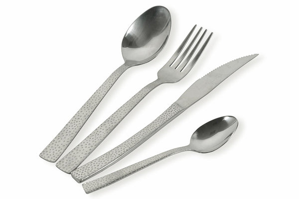 acquista Servizio Set di Posate 24 Pezzi in Acciaio Lucido Silver Villa d'Este Home Tivoli Stone