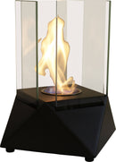 Camino a Bioetanolo da Tavolo 26x26x28 cm Oslo Nero