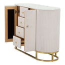 Mobile Montpellier Crema 120x40x85 cm in Ferro Legno 