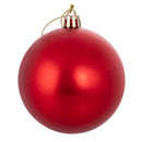 Set 16 Palle di Natale Ø3 cm in Plastica Rosso