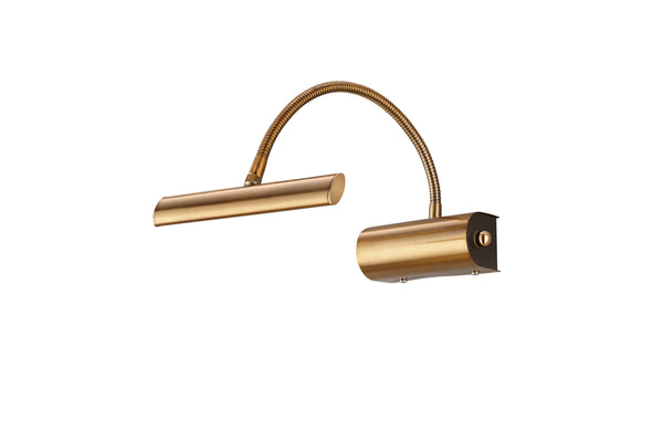 acquista Applique da Interno a LED in Metallo Ottone Invecchiato