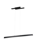 Lampada a Sospensione da Interno a LED in Metallo Nero Opaco