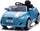 Macchina Elettrica per Bambini Licenza Fiat 500 12V con Telecomando Azzurro