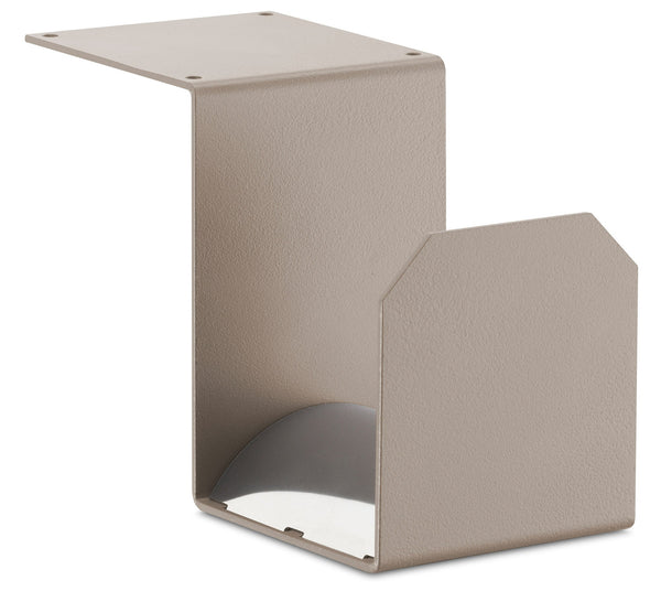 sconto Portatubo Quadrato per Fontane da Giardino in Ferro Antiruggine Belfer 42/PGQ Tortora