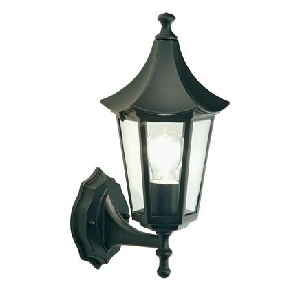 prezzo Lampada Applique in Alto Colore Nero per Esterno Linea Pagoda Sovil