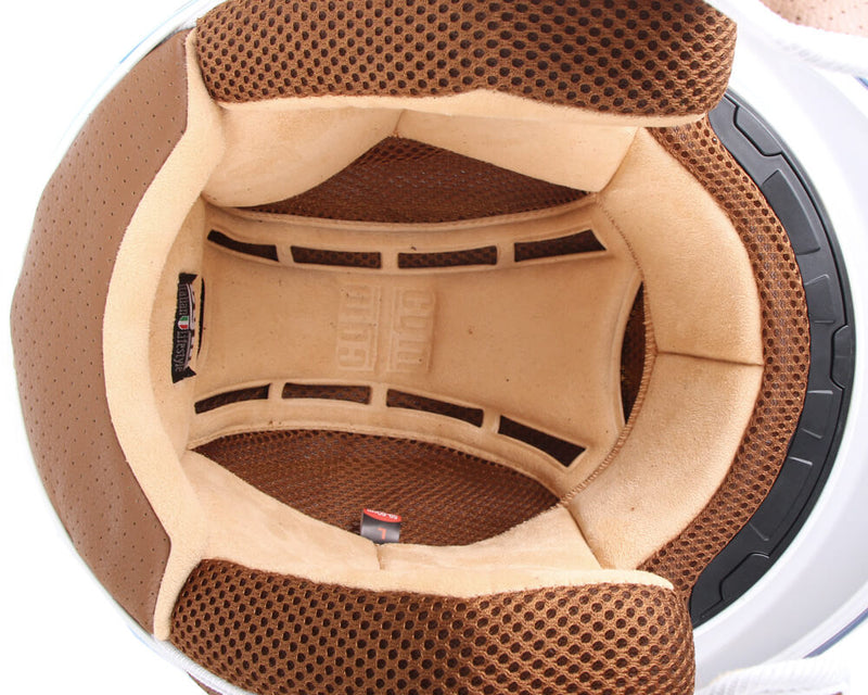 Casco Demi-Jet per Scooter Visiera Sagomata CGM Positano 107V Bianco Varie Misure