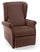 Poltrona Alzapersona Elettrica 2 Motori 75x107x84 cm in Tessuto Dispositivo Medico 1 Marrone