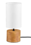 Lampada da Tavolo da Interno Attacco E14 in Legno Naturale Naturale