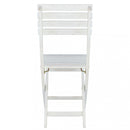 Sedia da Giardino Dalila 36x53x87 h cm in Legno Bianco