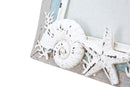 Cornice Seashell 33,5x3,5x38,5 cm in Poliresina