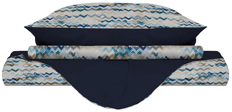 Copripiumino con Federe Stampato Modern Sky Varie Misure