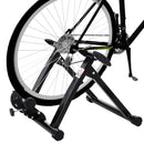 Rullo Pieghevole per Bicicletta Allenamento in Casa Nero 54.5x47.2x39.1 cm 