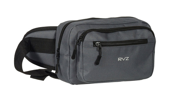 Marsupio Doppia Tasca Frontale Scomparto Interno in Poliestere Ravizzoni Budapest Grigio prezzo