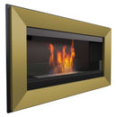 Camino a Bioetanolo da Parete 88x51 cm Flig Las Vegas Oro