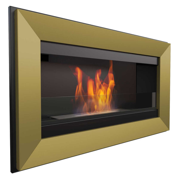 Camino a Bioetanolo da Parete 88x51 cm Flig Las Vegas Oro online