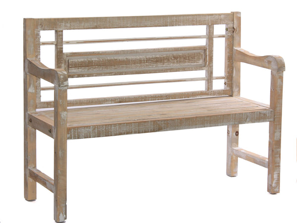 Panchina da Giardino 115x45xH85 cm in Abete Legno naturale prezzo