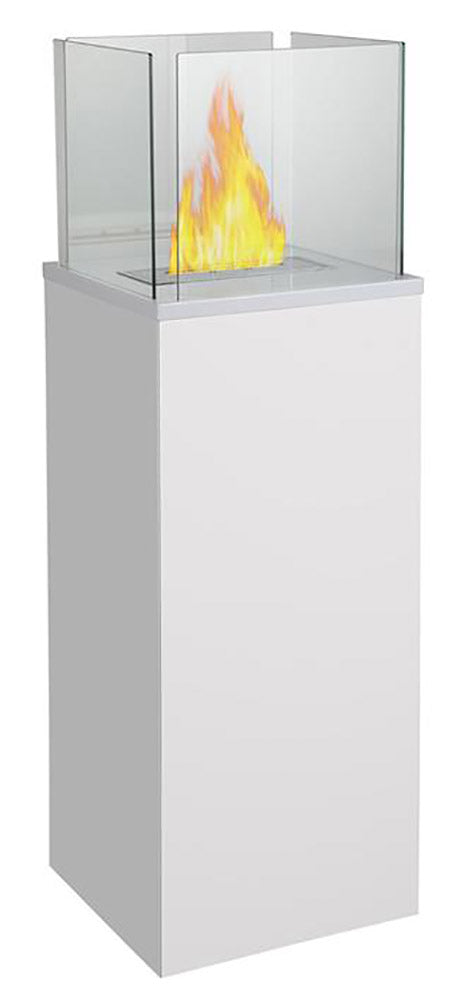 sconto Camino a Bioetanolo da Pavimento 40x120 cm Menzi Marlena Bianco