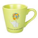 Set 6 Tazzine da Caffè Ø6,3x6,4 cm in New Bone China VdE Tivoli 1996 Be Positive