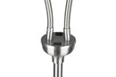 Piantana da Interno  E14 in Metallo Nickel Opaco