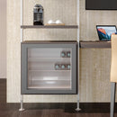 Kit Supporti per Mensole in Legno e Alluminio Emuca Zero Grigio Pietra