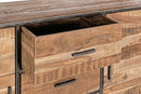 Credenza 2 Ante 3 Cassetti 150x40x105h cm Elmer 