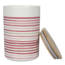 Set 4 Barattoli Ø10,5x16,5 cm 870 ml in Ceramica VdE Tivoli 1996 Masseria