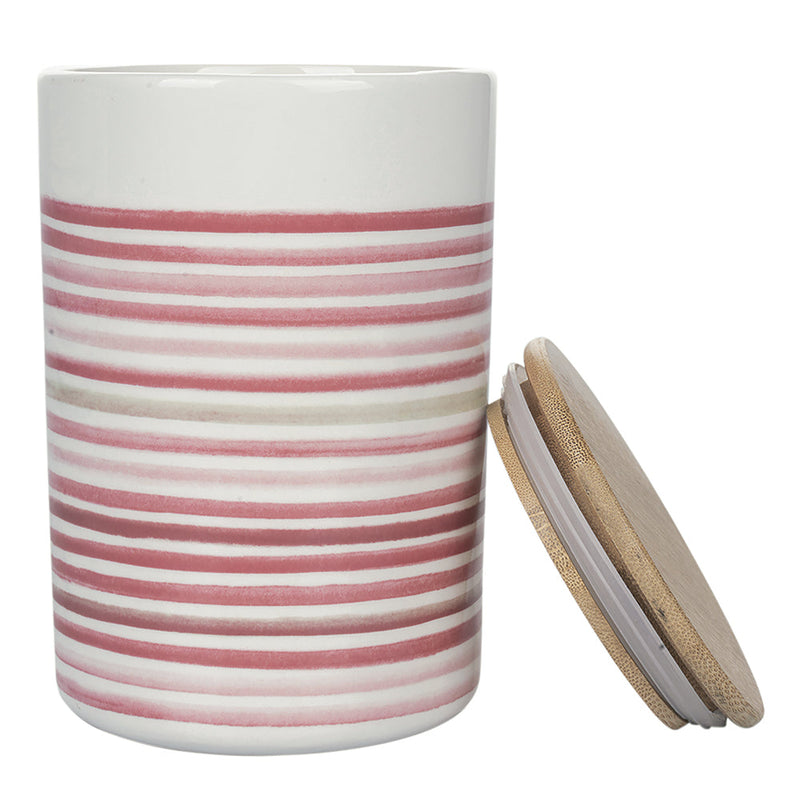 Set 4 Barattoli Ø10,5x16,5 cm 870 ml in Ceramica VdE Tivoli 1996 Masseria