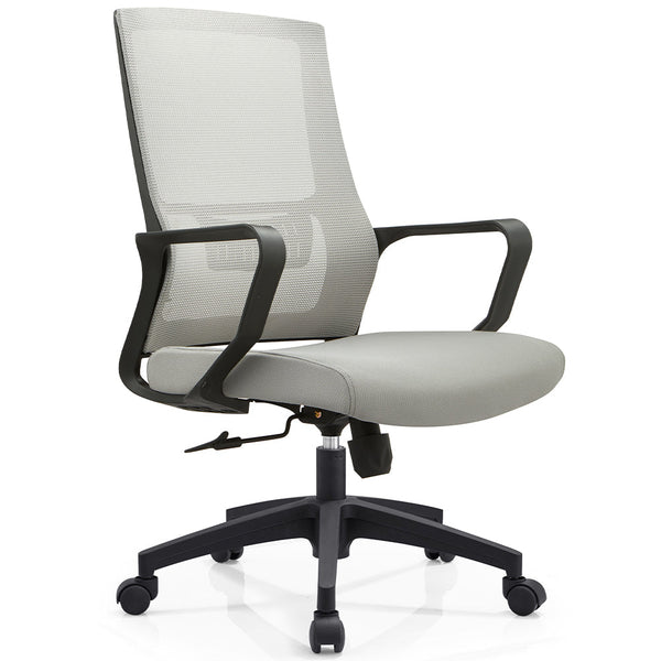 Sedia Ufficio Grigio Poltrona da Scrivania Studio Cameretta Altezza Regolabile acquista