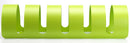 Rastelliera Portabici 5 Posti in Ferro 90x30x23 cm Belfer Bike Rack 42/PB Verde Acido