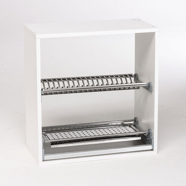 Scolapiatti Colapiatti ad Incasso in Acciaio Inox 56x30cm con Raccogligoccia Fumer acquista