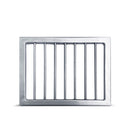 Griglia per Vasca Fontana Oslo 28,6x21,6x1 cm in Ferro Zincato Grigio      