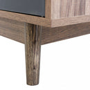 Mobiletto Joris 80x39x90 h cm in Legno Grigio