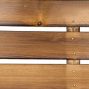 Fioriera Box Rettangolare per Piante in Legno di Abete 70x35x30 cm 